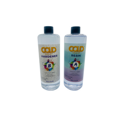 Gold Coast Supply 64 oz | Epoxy Resin Crystal Clear for Art Making | Non-Toxic UV Resistant